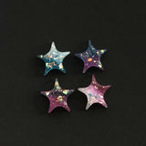 12pcs Glitter Resin Dolphin & Shell Ocean Animal DIY Accessories