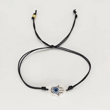 12pcs Evil Eye Hamsa Hand Bracelet Hamsa Bracelet Gift Family Friends