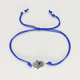 12pcs Evil Eye Hamsa Hand Bracelet Hamsa Bracelet Gift Family Friends