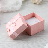 12pcs Multi-color Jewelry Packaging Box Earrings Ring Gift Holder