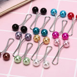 12pcs Pearl Scarf Brooch Pin Muslim Hijab Clips