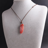 12pcs Natural Stone Agate Pendants Necklace for Women