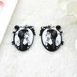 12pcs Hecate Goddess Charms Acrylic Witch Butterfly Pendant Jewelry