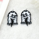 12pcs Hecate Goddess Charms Acrylic Witch Butterfly Pendant Jewelry