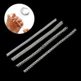 12pcs Jewelry Reducer Resizing Tools Ring Size Adjuster Spring DIY Spiral Guard