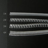 12pcs Jewelry Reducer Resizing Tools Ring Size Adjuster Spring DIY Spiral Guard