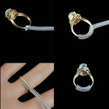 12pcs Jewelry Reducer Resizing Tools Ring Size Adjuster Spring DIY Spiral Guard