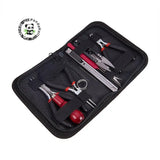 12pc Jewelry Tool Set for DIY Making with Pliers, Scissors, Pins, Ring Tweezers