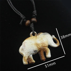 12pcs Tibetan Elephants Pendants Acrylic Charms Surfer Man Amulet Jewelry
