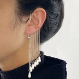 Mixed Metal Butterfly Ear Clips Without Piercing for Women