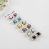 12pcs Magnetic Pin for Hijabs Abaya Clasp Shawl Rhinestone Brooch