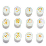 12pcs Noctilucent Bead Balls 12 Constellations DIY Jewelry Necklace Bracelets