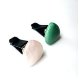 12pcs Natural Crystal Stone 25mm Heart Car Air Outlet Decoration
