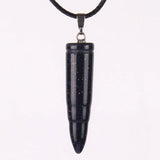 12pcs Carnelian Stone Bullet Pointed Chakra Crystal Pendants