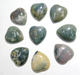 12pcs Red Agates Heart-shaped Cabochons 25*23mm DIY Jewelry Making