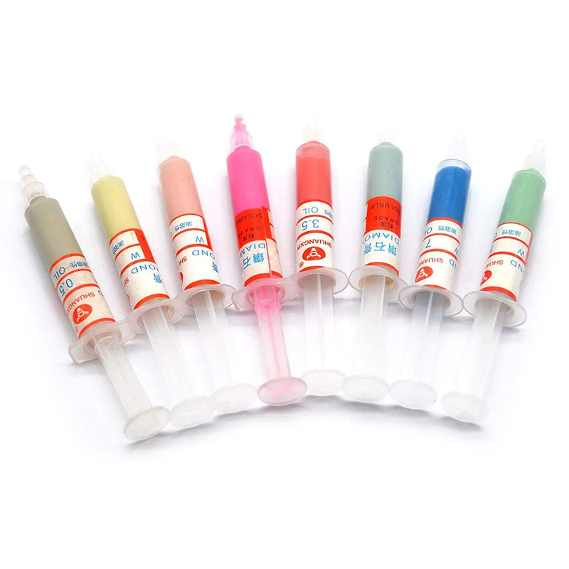 12pcs 5g Diamond Lapping Paste for Metal and Jewelry Polishing