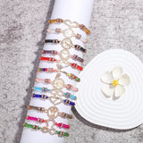 12pcs Rainbow Heart Animal Angle Rose Crystal Bracelet Women Girls