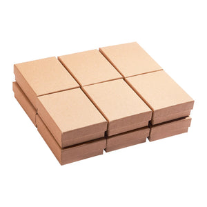 12pcs Cardboard Jewelry Boxes for Women - Ring Necklace Earring Display Box