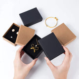 12pcs Cardboard Jewelry Boxes for Women - Ring Necklace Earring Display Box