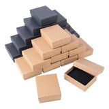 12pcs Cardboard Jewelry Boxes for Women - Ring Necklace Earring Display Box