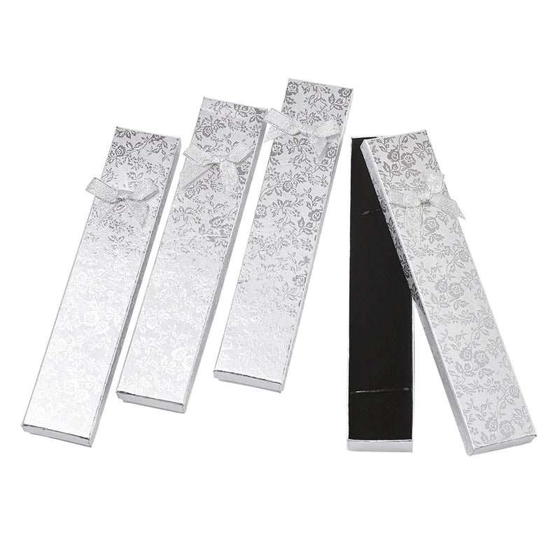 12pcs Rectangle Jewelry Set Box with Sponge Inside