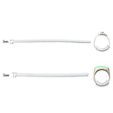 12pcs Ring Size Adjuster Spiral Tightener Set 2 Sizes with Polish Cloth