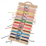 Enamel Unicorn Charms Bracelet for Women Girl Adjustable Chain Anklet