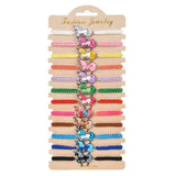 Enamel Unicorn Charms Bracelet for Women Girl Adjustable Chain Anklet