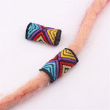12pcs Ethnic Style Hair Beads Clips Spiral Hairpin Hair Accessories