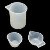 12pcs Silicone Mixing Stirrer Dropper Measuring Cups DIY Jewelry Making Tool Kit