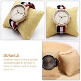 12pcs Small Watch Pillow Cushion Display Holder Showcase Organizer