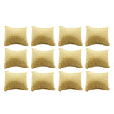 12pcs Small Watch Pillow Cushion Display Holder Showcase Organizer