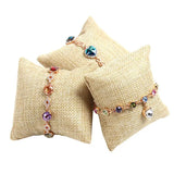 12pcs Small Watch Pillow Cushion Display Holder Showcase Organizer