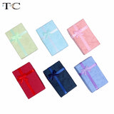 12pcs Assorted Colors Ring Necklace Set Box Earrings Holder 5*8 Packaging