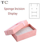 12pcs Assorted Colors Ring Necklace Set Box Earrings Holder 5*8 Packaging