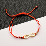 Bohemia Red Rope Chain Bracelet Tree of Life Infinity Love