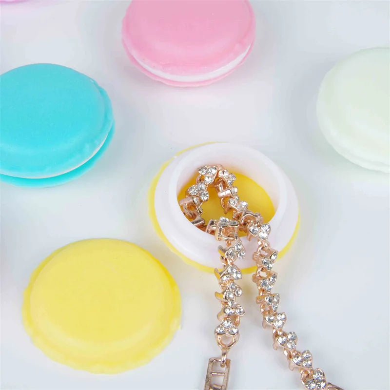 12pcs Macarons Storage Box Mini Gift Package Lovely Jewelry Box