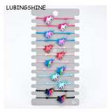 Cartoon Unicorn Skull Tree of Life Charm Bracelet for Kids