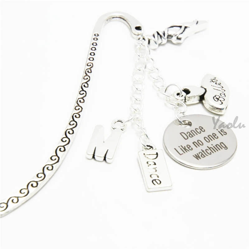 Dance like no one is watching necklace Charm Bangle Keyring Bookmark