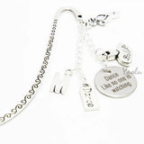 Dance like no one is watching necklace Charm Bangle Keyring Bookmark