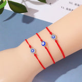 Evil Eye Bracelet Red String Protection Adjustable Bracelet