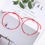 Evil Eye Bracelet Red String Protection Adjustable Bracelet