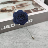 12pcs Fabric Flower Brooches Men/Women Brooch Pins Suits Decoration Lapel Pins
