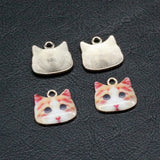 12pcs Colorful Enamel Charms for DIY Jewelry Making