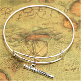 Flute Bracelet Flute Charm Bangles Adjustable Flute Jewelry