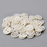 12pcs Zodiac Mother Of Pearl Shell Charms for Necklace DIY