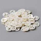 12pcs Zodiac Mother Of Pearl Shell Charms for Necklace DIY