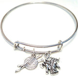 12pcs Knitting Yarn Bangle Bracelets Knitting Jewelry