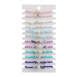 Natural Gem Stone Bracelets Irregular Quartz Stretch Chip Beads Nuggets