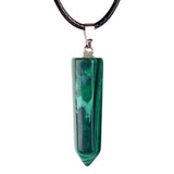 Roses Quartz Crystal Hexagonal Column Point Pendants for Necklace Jewelry Making